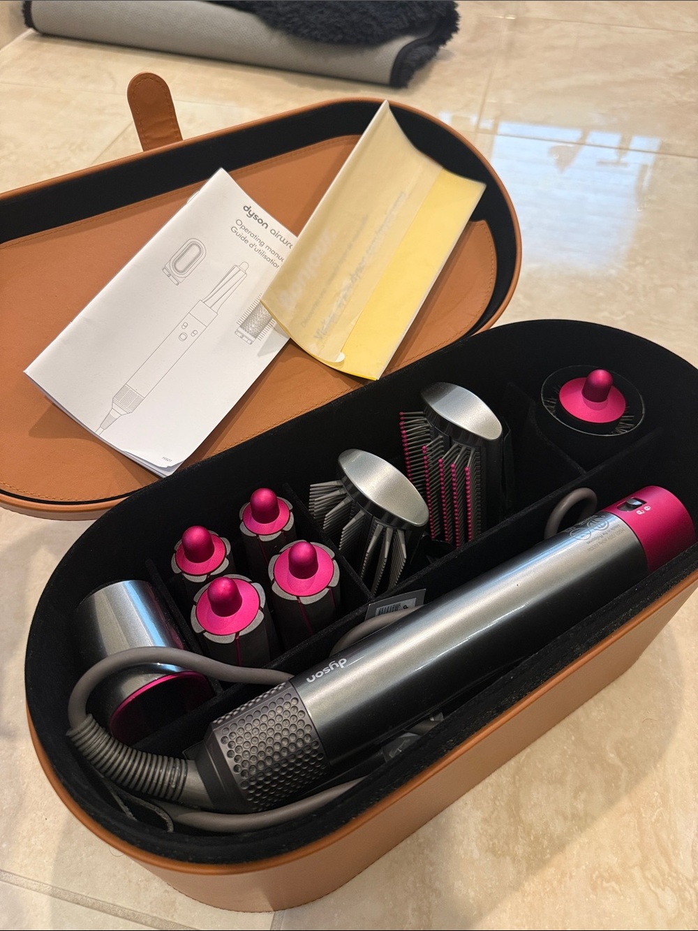 DYSON Airwrap - Nickel & Fuschia